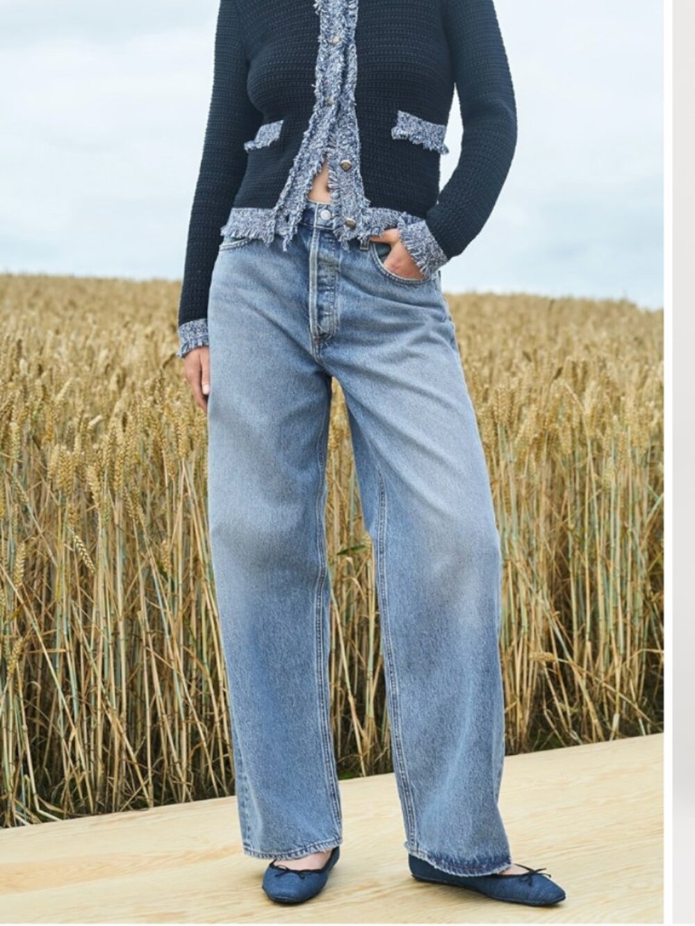 AGOLDE Low Slung Baggy Jeans